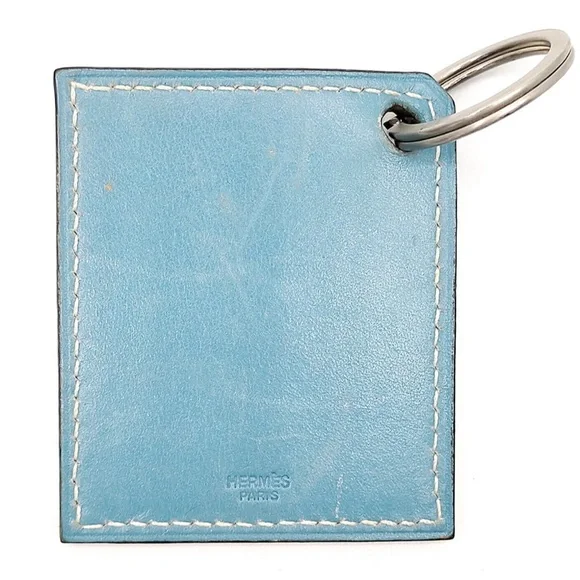 Authentic Hermes Leather Key Ring